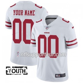 Maillot Enfant San Francisco 49ers Personnalisé Blanc